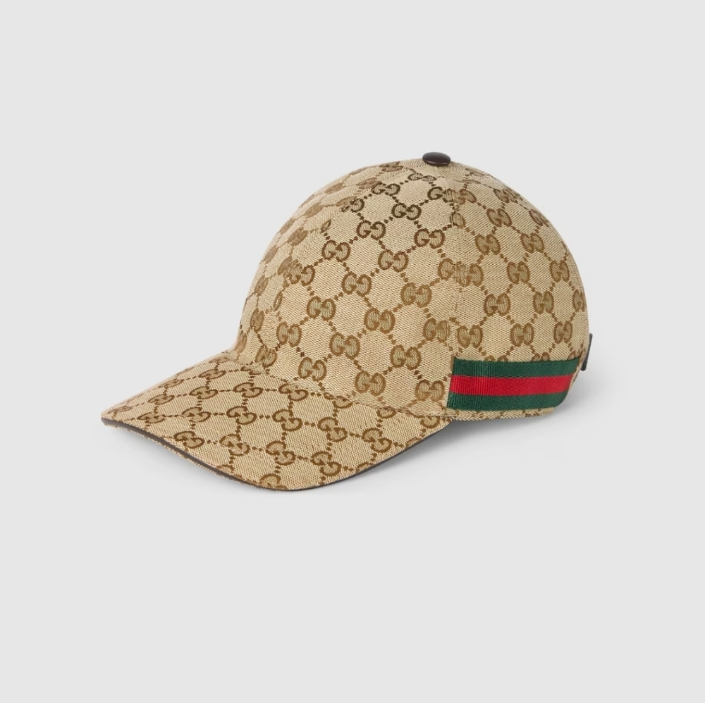 Gucci GG Canvas Hat With Web
